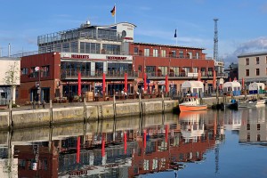 Stromdampfer, Hafenblick